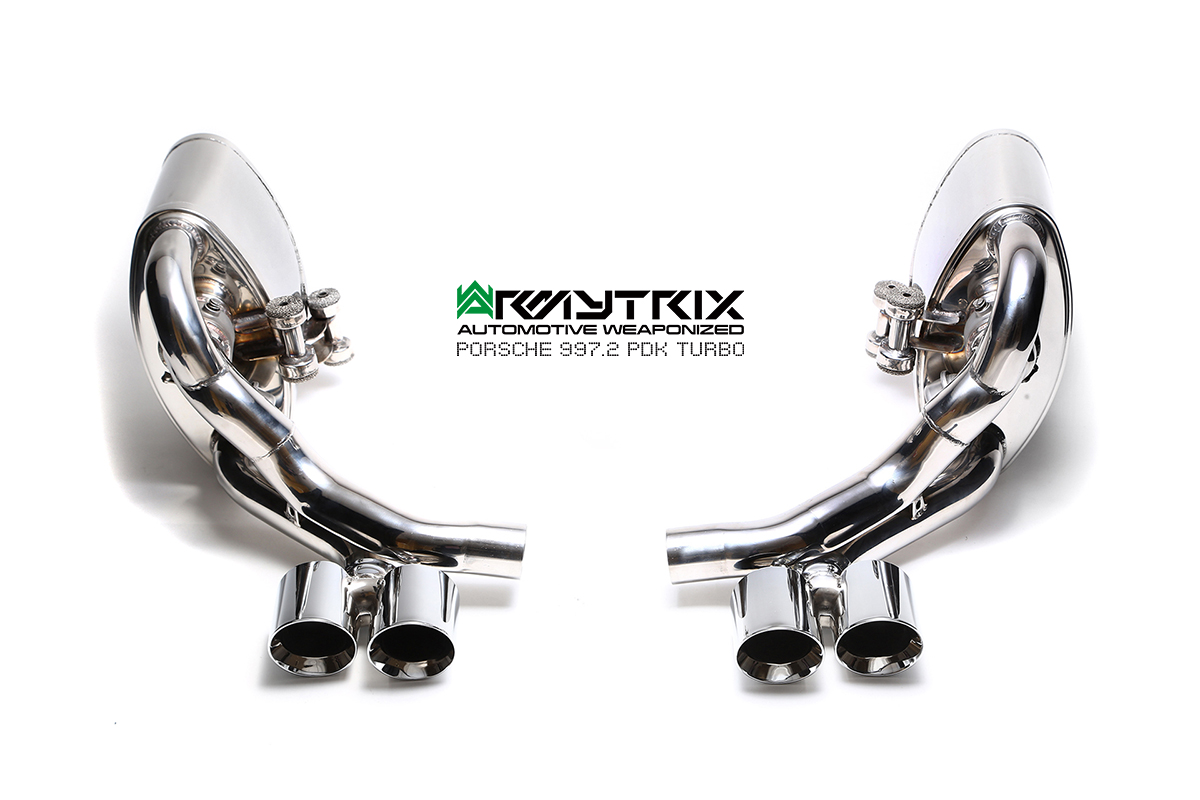 PORSCHE 911 CARRERA 997.2 PDK CARRERA 4 / S / 4S COUPÃ‰/CABRIOLET/TARGA (2009-2012) STAINLESS STEEL CAT-BACK - 12