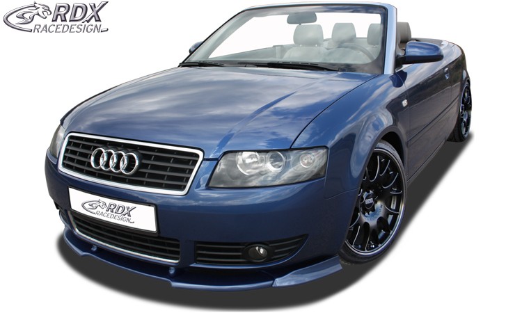 FRONT SPOILER VARIO-X AUDI A4 8H CONVERTIBLE -2005 FRONT LIP SPLITTER - 2