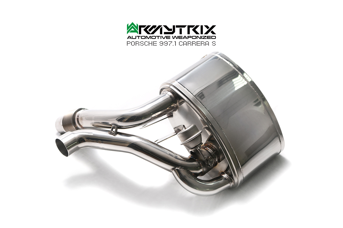 PORSCHE 911 CARRERA 997.1 CARRERA 4 / S / 4S - COUPÃ‰/CABRIOLET/TARGA  (2004-2008) STAINLESS STEEL CAT-BACK - 11