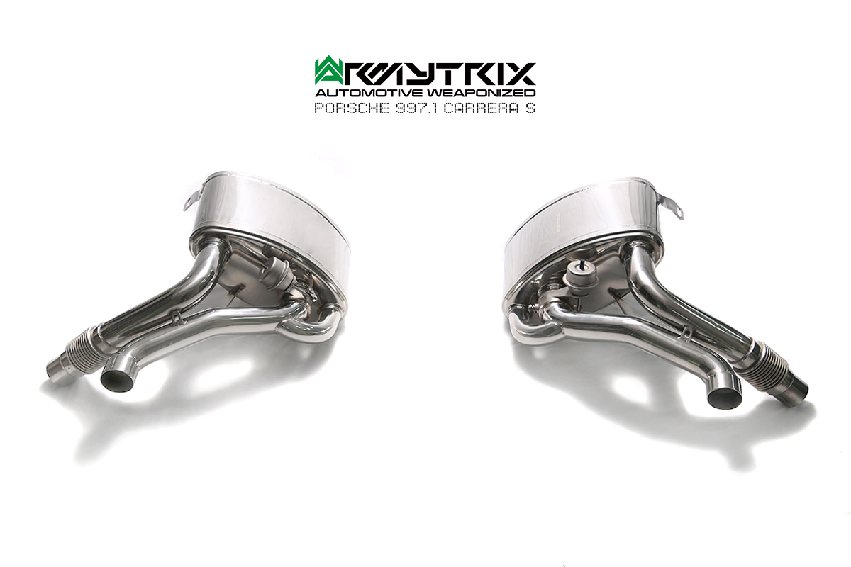 PORSCHE 911 CARRERA 997.1 CARRERA 4 / S / 4S - COUPÃ‰/CABRIOLET/TARGA  (2004-2008) STAINLESS STEEL CAT-BACK - 16