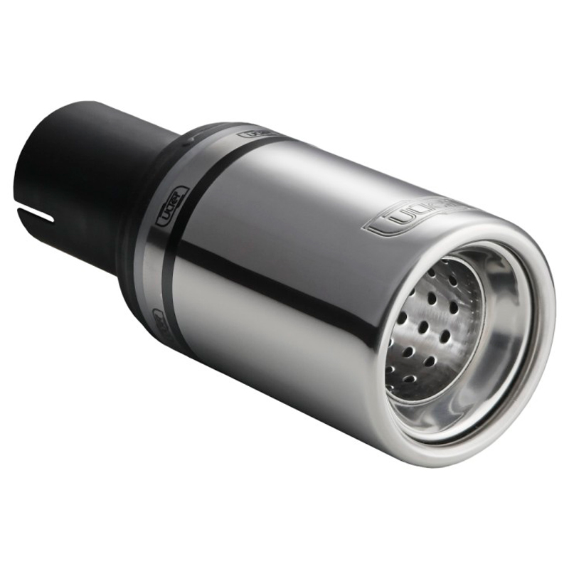 UNIVERSAL ULTER SPORT STAINLESS STEEL EXHAUST TIP ROUND 120X80MM