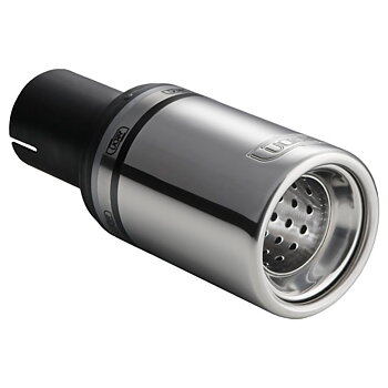 UNIVERSAL ULTER SPORT STAINLESS STEEL EXHAUST TIP ROUND 120X80MM