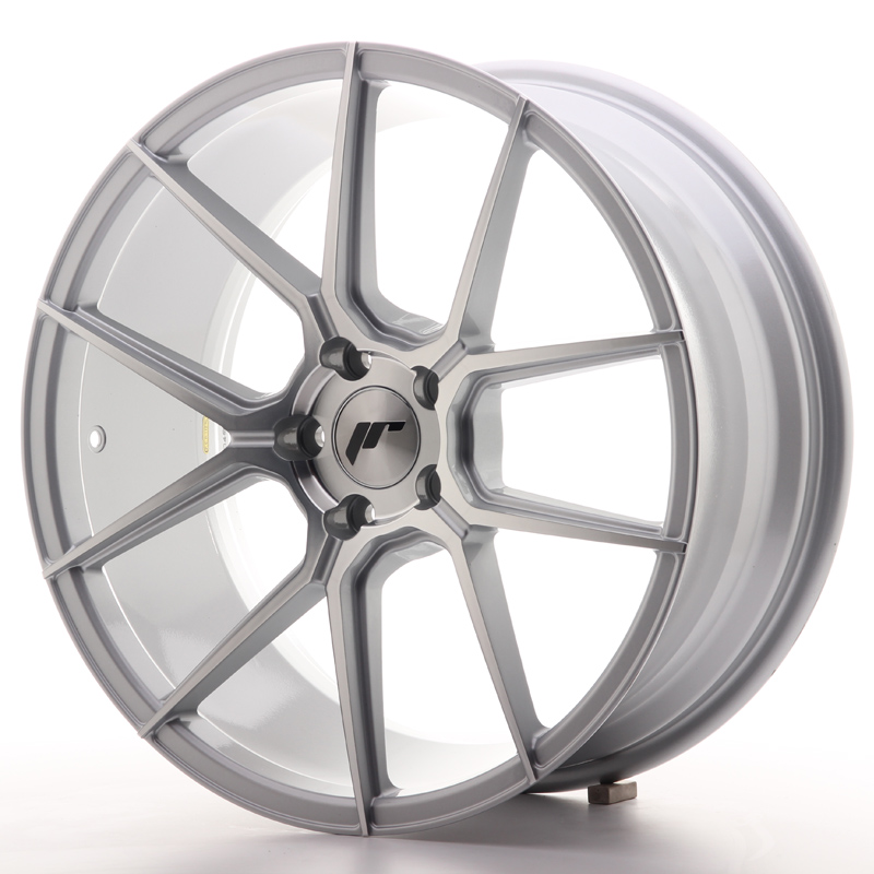 JAPAN RACING JR30 19X8,5 ET40 5X112 SILVER MACHINE