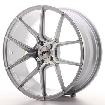 JAPAN RACING JR30 19X8,5 ET40 5X112 SILVER MACHINE