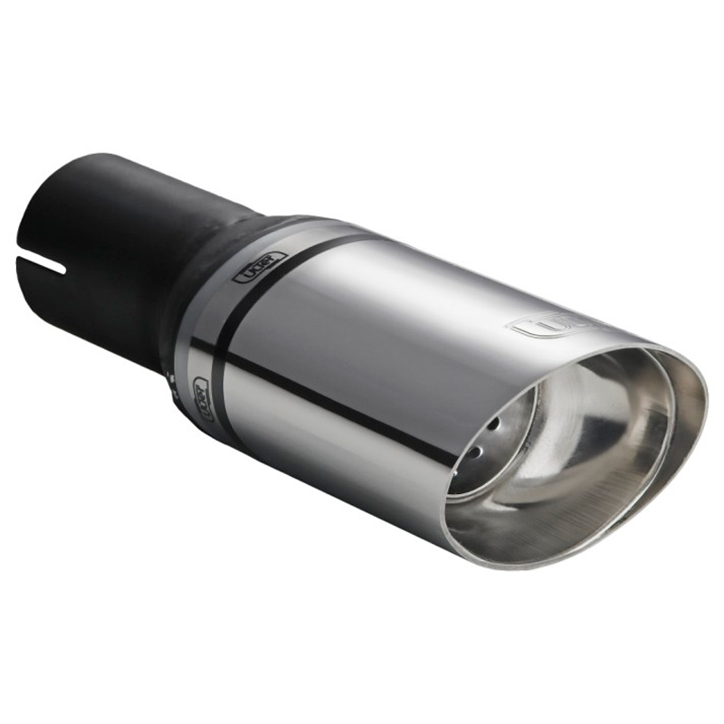 UNIVERSAL ULTER SPORT STAINLESS STEEL EXHAUST TIP OVAL 95X65X120MM