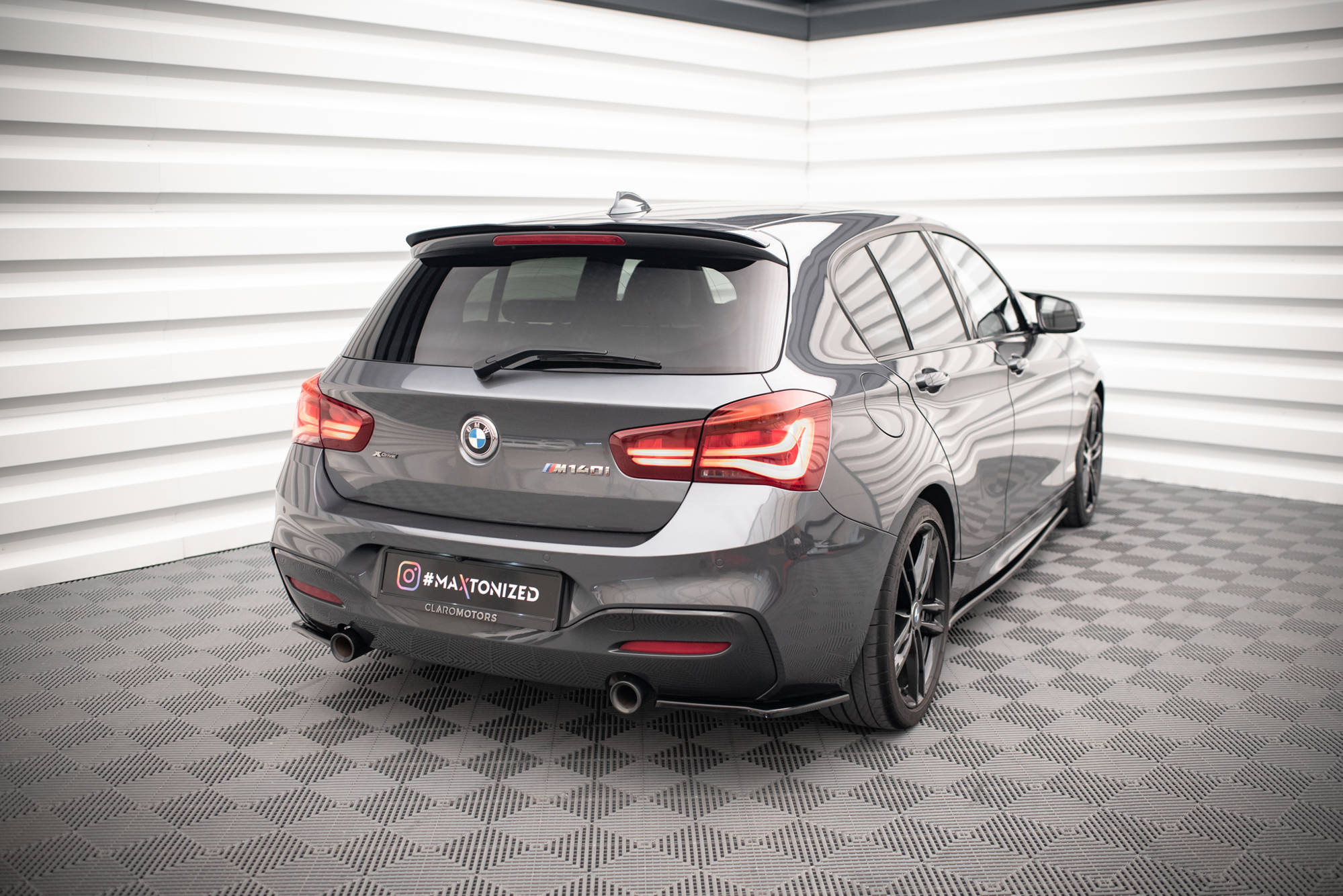 Rear Side Splitters V.2 BMW 1 F20 / F21 Facelift - 2