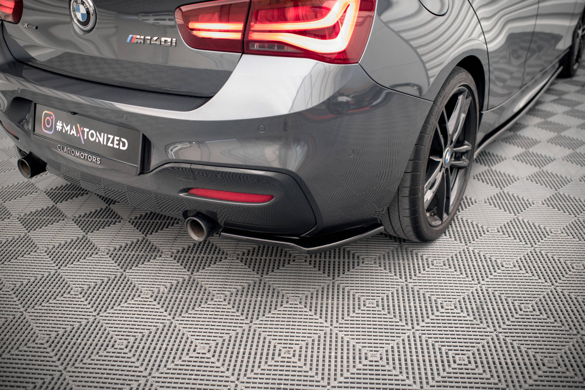 Rear Side Splitters V.2 BMW 1 F20 / F21 Facelift - 3