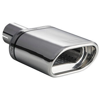 UNIVERSAL ULTER SPORT STAINLESS STEEL EXHAUST TIP OVAL 145X75X140MM