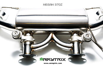 NISSAN 370Z 3.7 V6 (VQ37VHR) (2009-) STAINLESS STEEL CAT-BACK