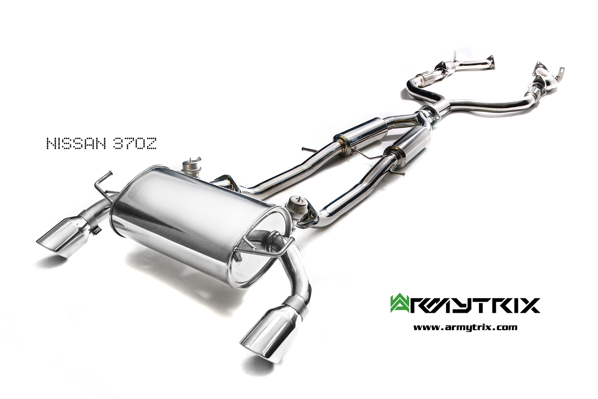 NISSAN 370Z 3.7 V6 (VQ37VHR) (2009-) STAINLESS STEEL CAT-BACK - 8