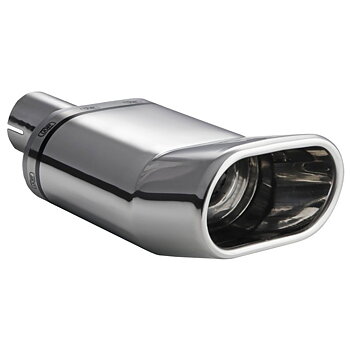 UNIVERSAL ULTER SPORT STAINLESS STEEL EXHAUST TIP OVAL DTM 145X75X200MM