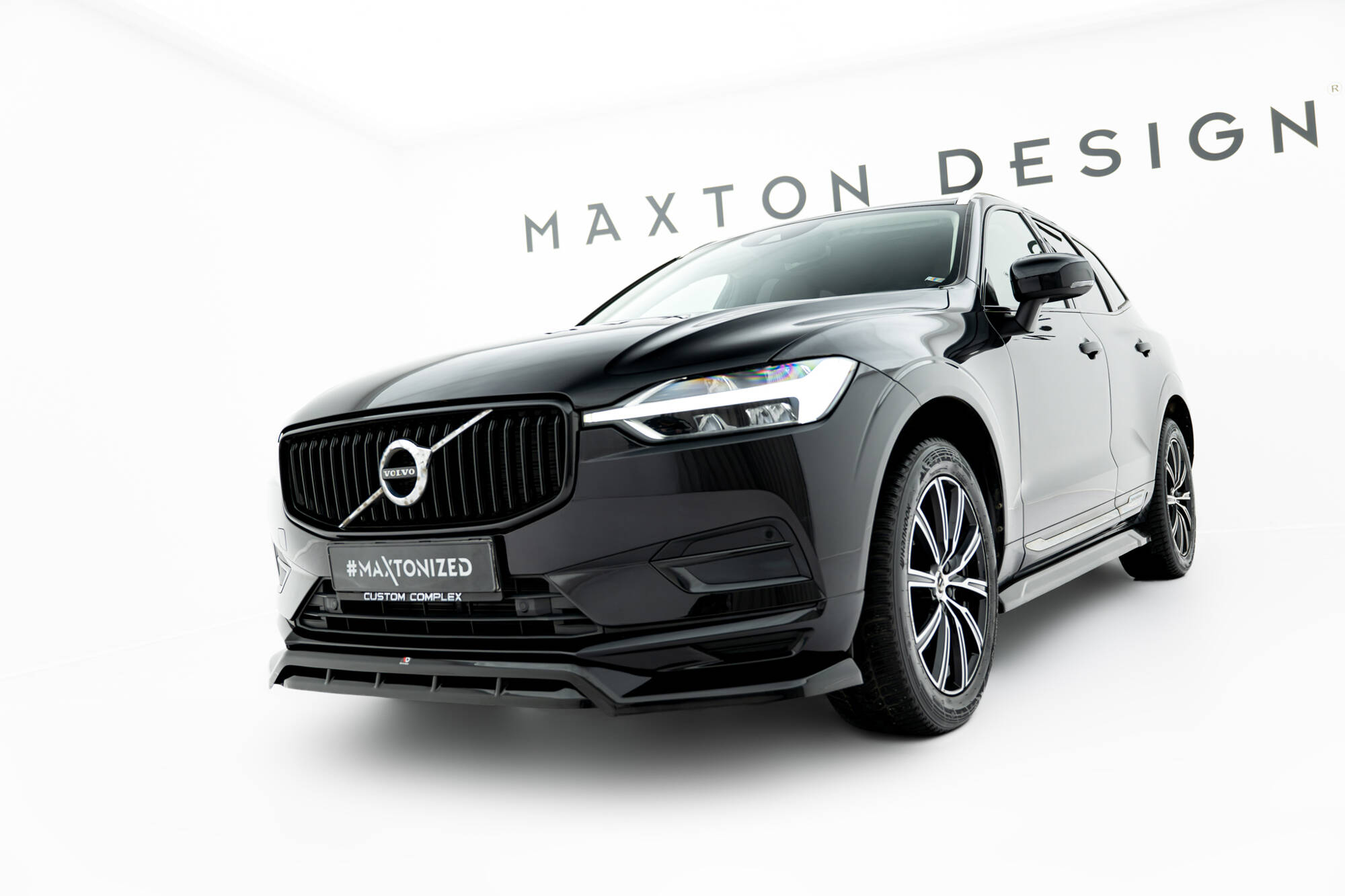 FRONT SPLITTER SUITABLE FOR VOLVO XC60 MK2 – MAXTON DESIGN - 3