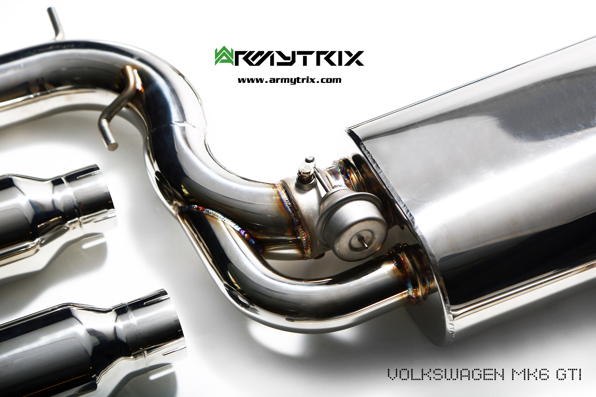 VOLKSWAGEN SCIROCCO R 2.0 TURBO (2008-) STAINLESS STEEL CAT-BACK - 11