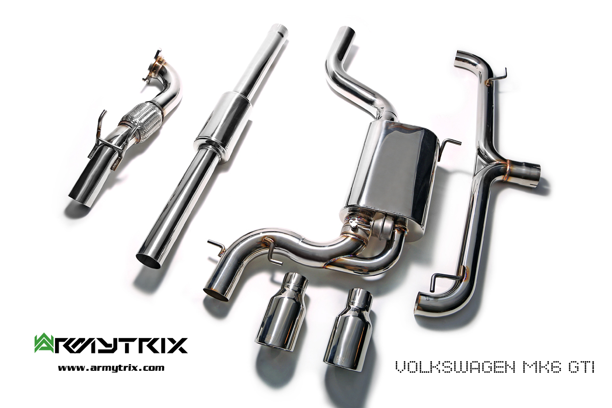 VOLKSWAGEN SCIROCCO R 2.0 TURBO (2008-) STAINLESS STEEL CAT-BACK - 13