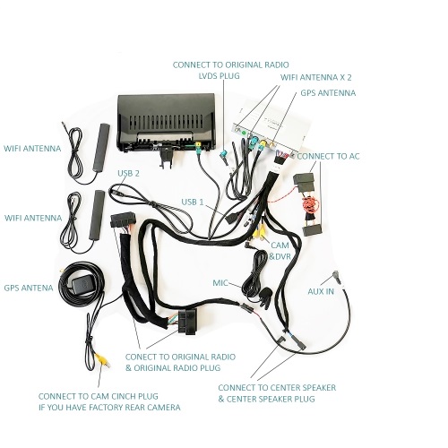 8"" AUDI A6 A7  ANDROID 13  NAVIGATION MULTIMEDIA SYSTEM - 3