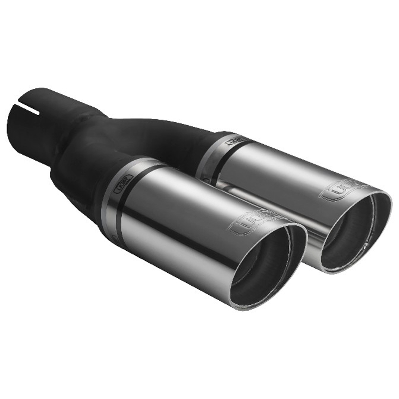 ULTER SPORT STAINLESS EXHAUST TIP DOUBLE ROUND 220X60MM
