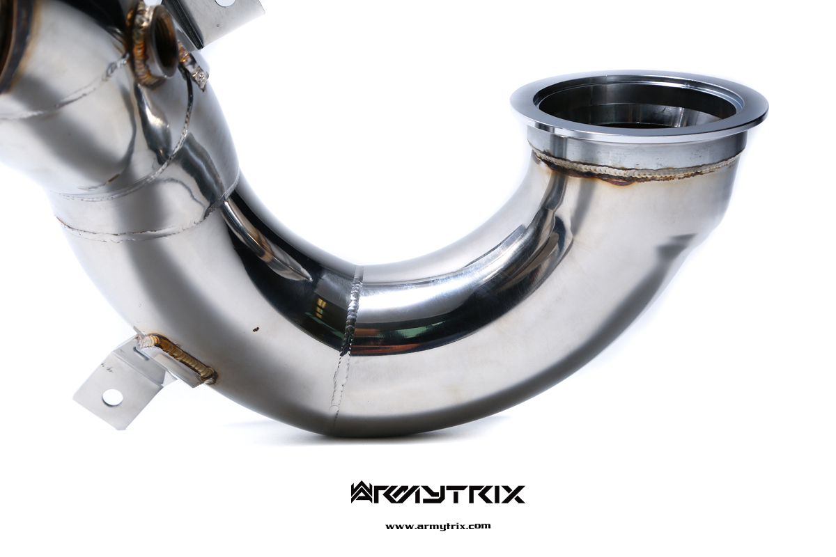 VOLKSWAGEN GOLF 7 / 7.5 R 2.0 TURBO (2013-2016) STAINLESS STEEL CAT-BACK - 6