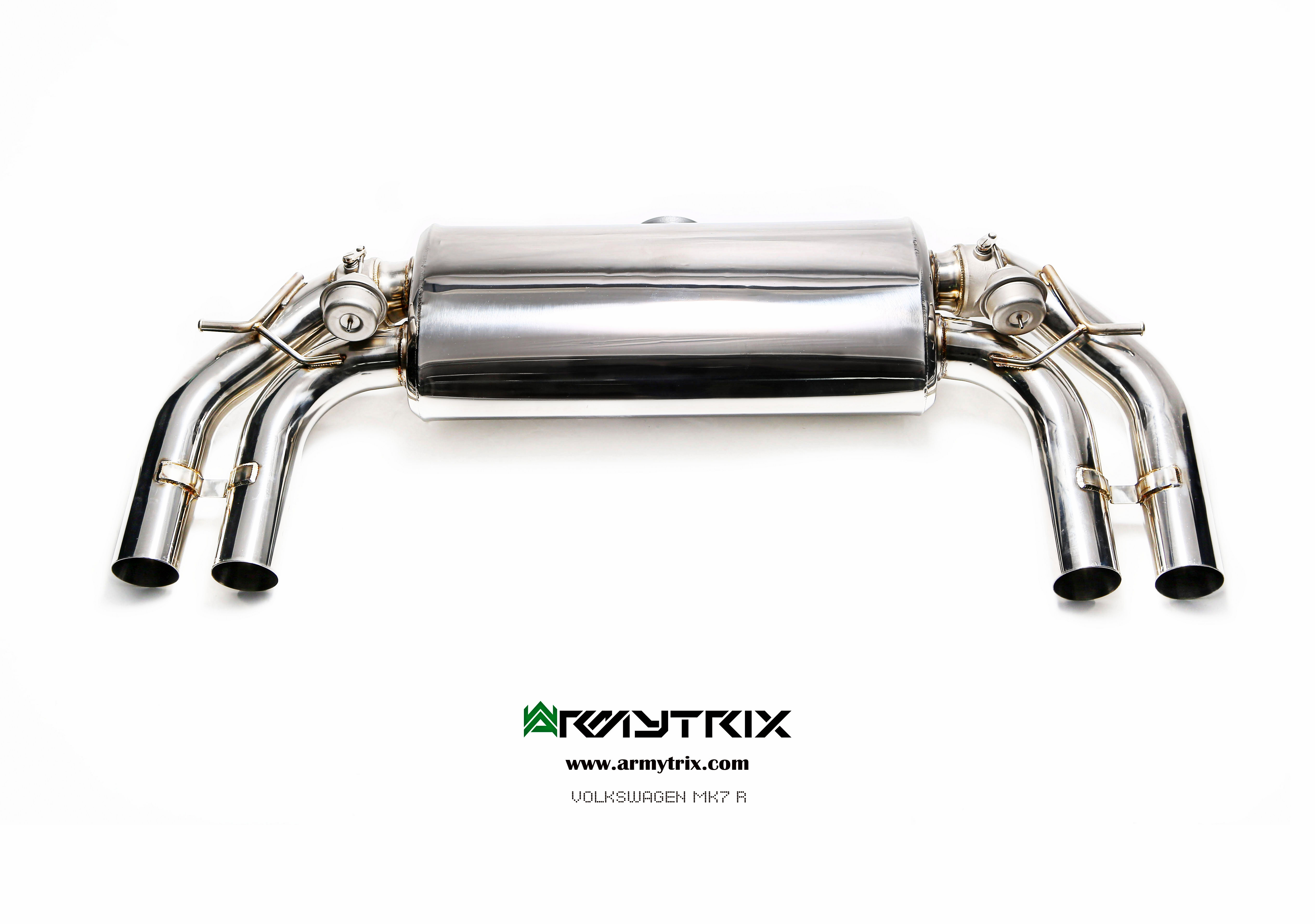 VOLKSWAGEN GOLF 7 / 7.5 R 2.0 TURBO (2013-2016) STAINLESS STEEL CAT-BACK - 16
