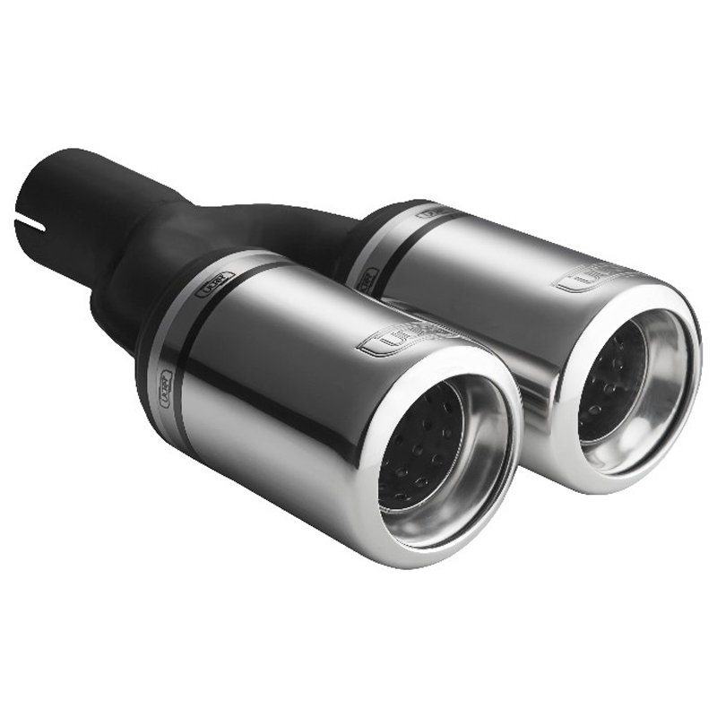 ULTER SPORT STAINLESS EXHAUST TIP DOUBLE ROUND 160X80MM