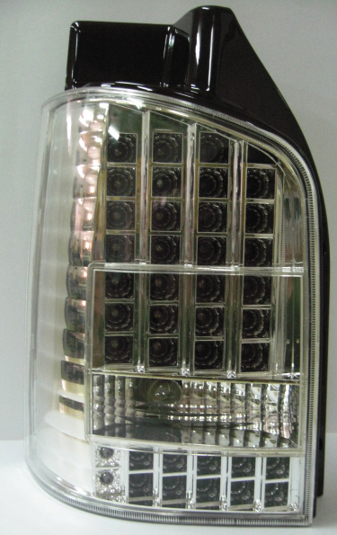 VW T5 03+ LED TAILLIGHTS CLEAR V1