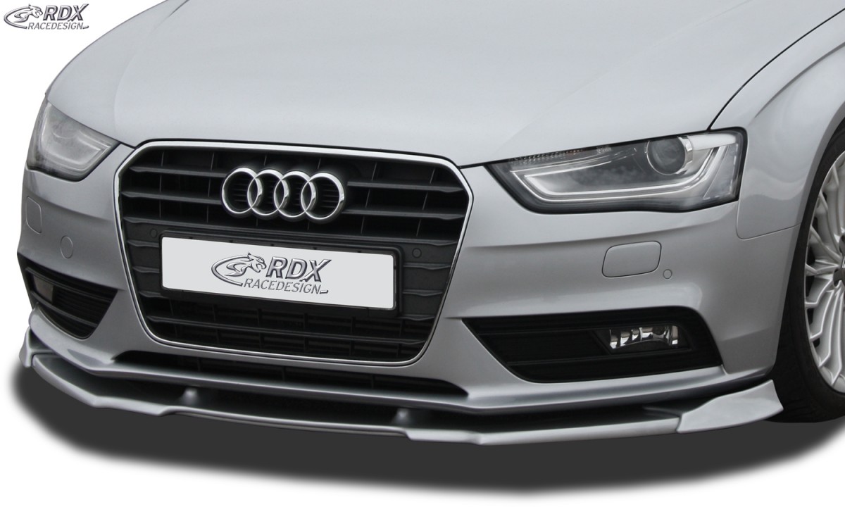 FRONT SPOILER VARIO-X AUDI A4 B8 FACELIFT 2011+ FRONT LIP SPLITTER
