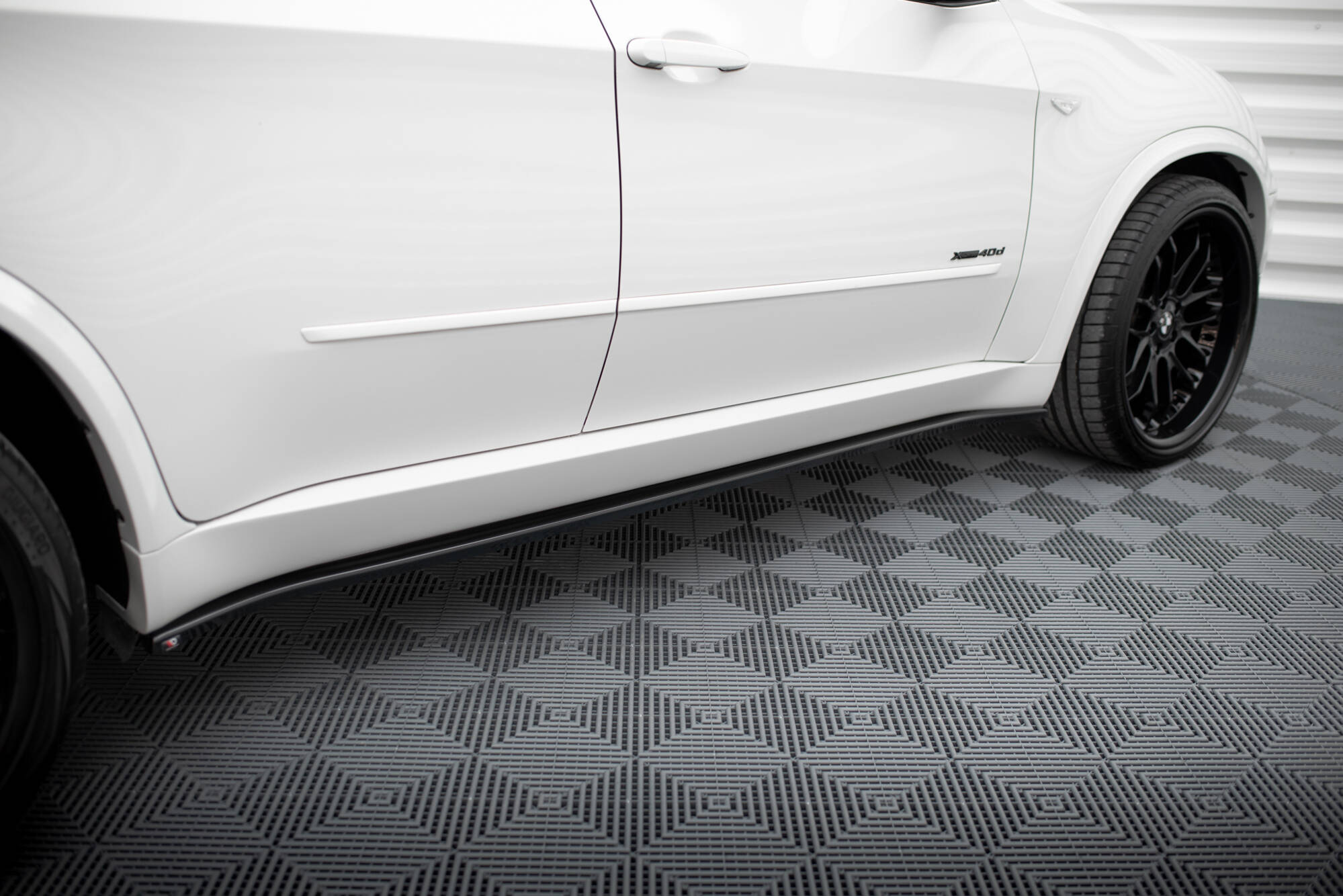 Side Skirts Diffusers BMW X5 E70 Facelift M Sport - 2
