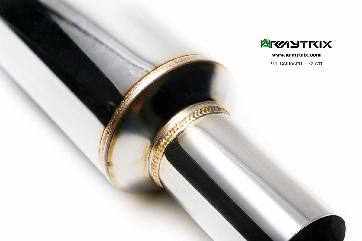 VOLKSWAGEN GOLF 7 / 7.5 GTI 2.0 TURBO (2013-) STAINLESS STEEL CAT-BACK - 11