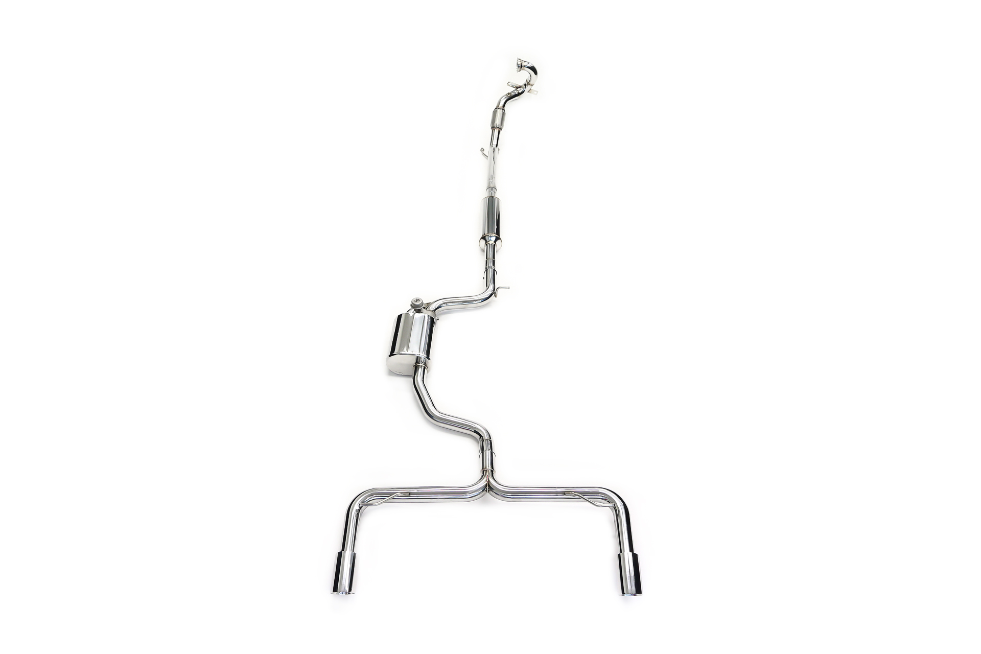 VOLKSWAGEN GOLF 7 / 7.5 GTI 2.0 TURBO (2013-) STAINLESS STEEL CAT-BACK - 14