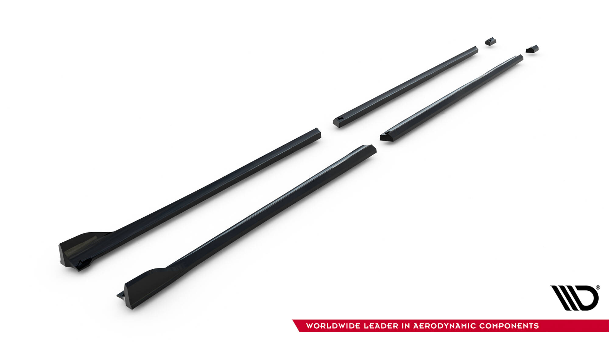 SIDE SKIRTS DIFFUSERS V.2 SUITABLE FOR MERCEDES-BENZ V-CLASS EXTRA LONG AMG-LINE W447 – MAXTON DESIGN - 2