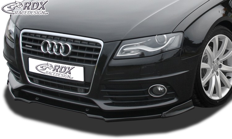 FRONT SPOILER VARIO-X AUDI A4 B8/B81 (S-LINE- AND S4-FRONTBUMPER) FRONT LIP SPLITTER
