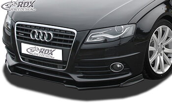 FRONT SPOILER VARIO-X AUDI A4 B8/B81 (S-LINE- AND S4-FRONTBUMPER) FRONT LIP SPLITTER