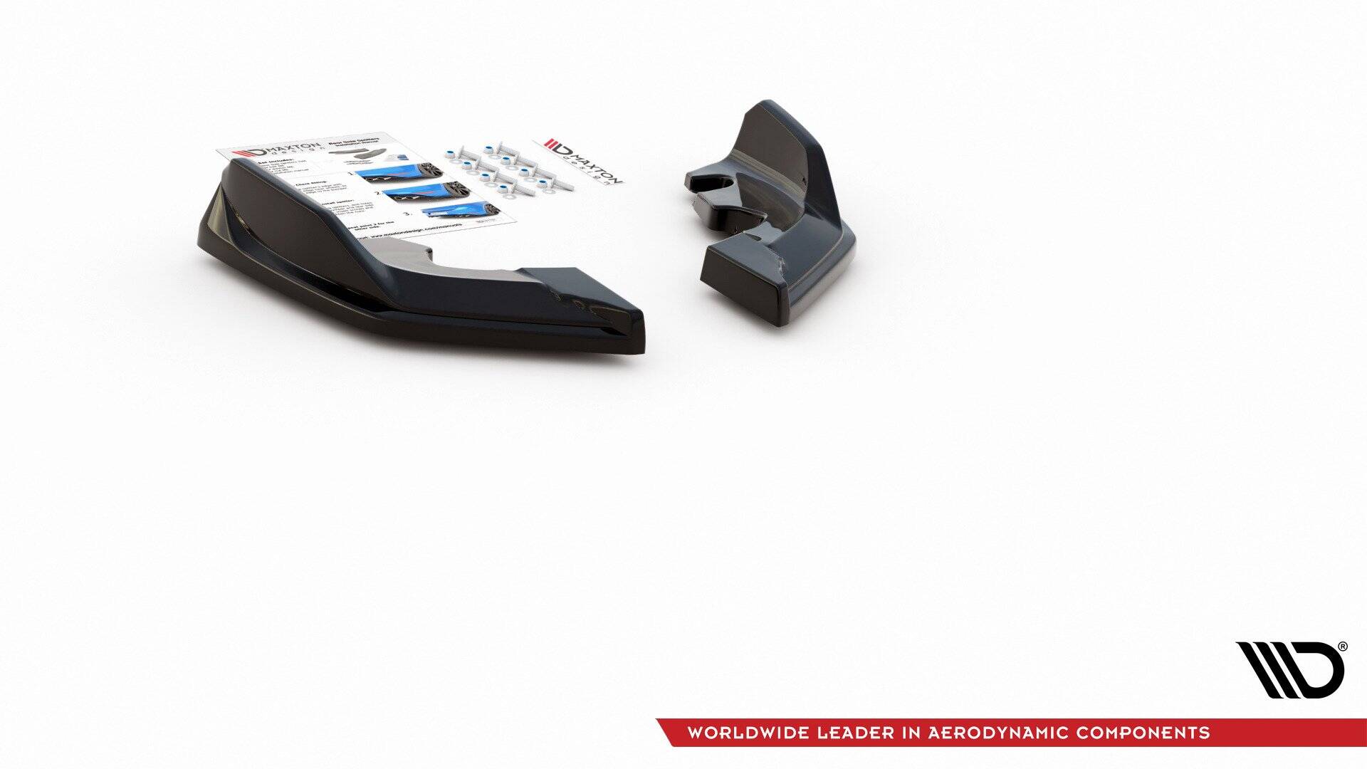 Rear Side Splitters V.4 BMW 1 F40 M-Sport / M135i - 5
