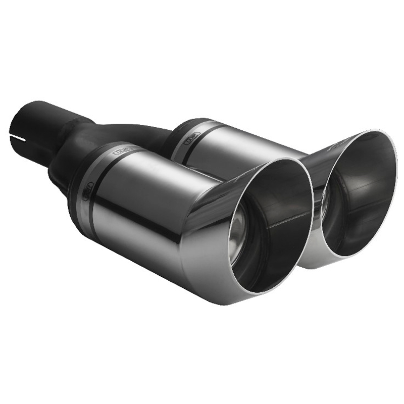 ULTER SPORT STAINLESS EXHAUST TIP DOUBLE ROUND 260X80MM