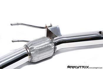 VOLKSWAGEN GOLF 6 R20 2.0 TURBO (2008-2013) STAINLESS STEEL CAT-BACK