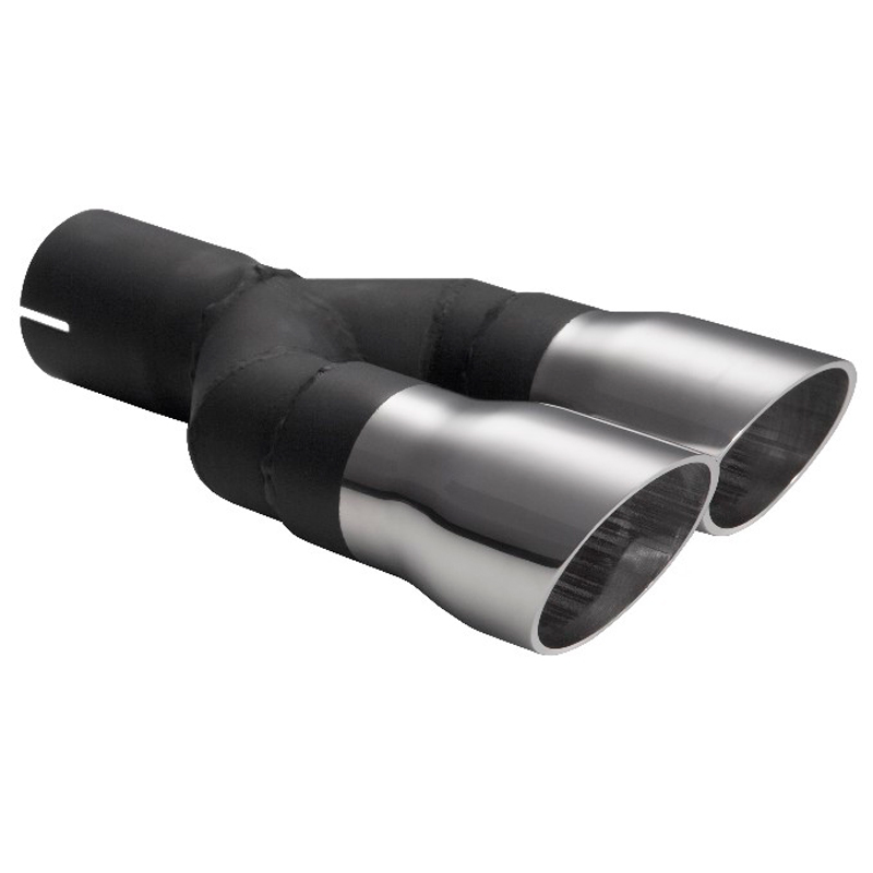ULTER SPORT STAINLESS EXHAUST TIP DOUBLE ROUND 175X60MM