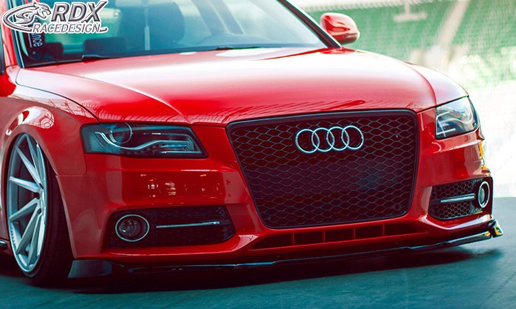 FRONT SPOILER VARIO-X AUDI A4 B8/B81 FRONT LIP SPLITTER