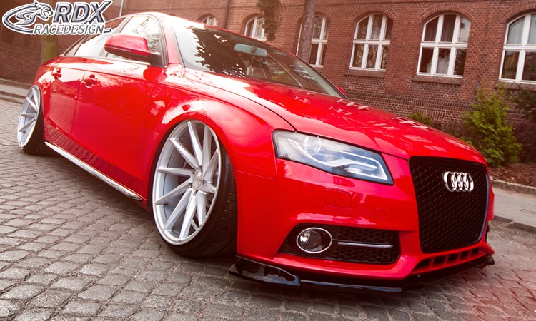 FRONT SPOILER VARIO-X AUDI A4 B8/B81 FRONT LIP SPLITTER - 2