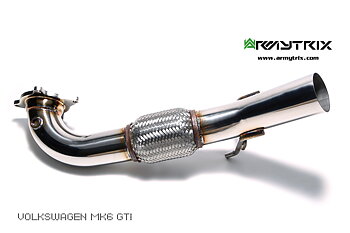VOLKSWAGEN GOLF 6 GTI 2.0 TURBO (2008-2013) STAINLESS STEEL CAT-BACK