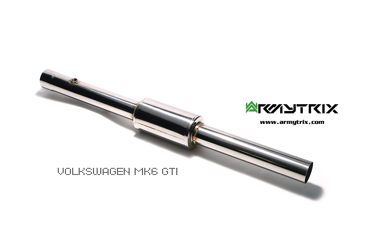VOLKSWAGEN GOLF 6 GTI 2.0 TURBO (2008-2013) STAINLESS STEEL CAT-BACK - 10