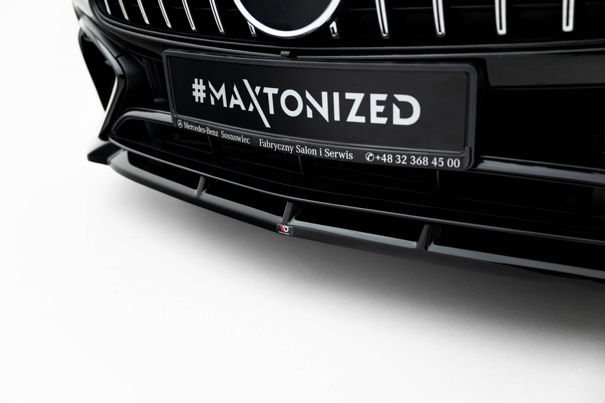 FRONT SPLITTER SUITABLE FOR MERCEDES-AMG SL 63 R232 – MAXTON DESIGN - 5