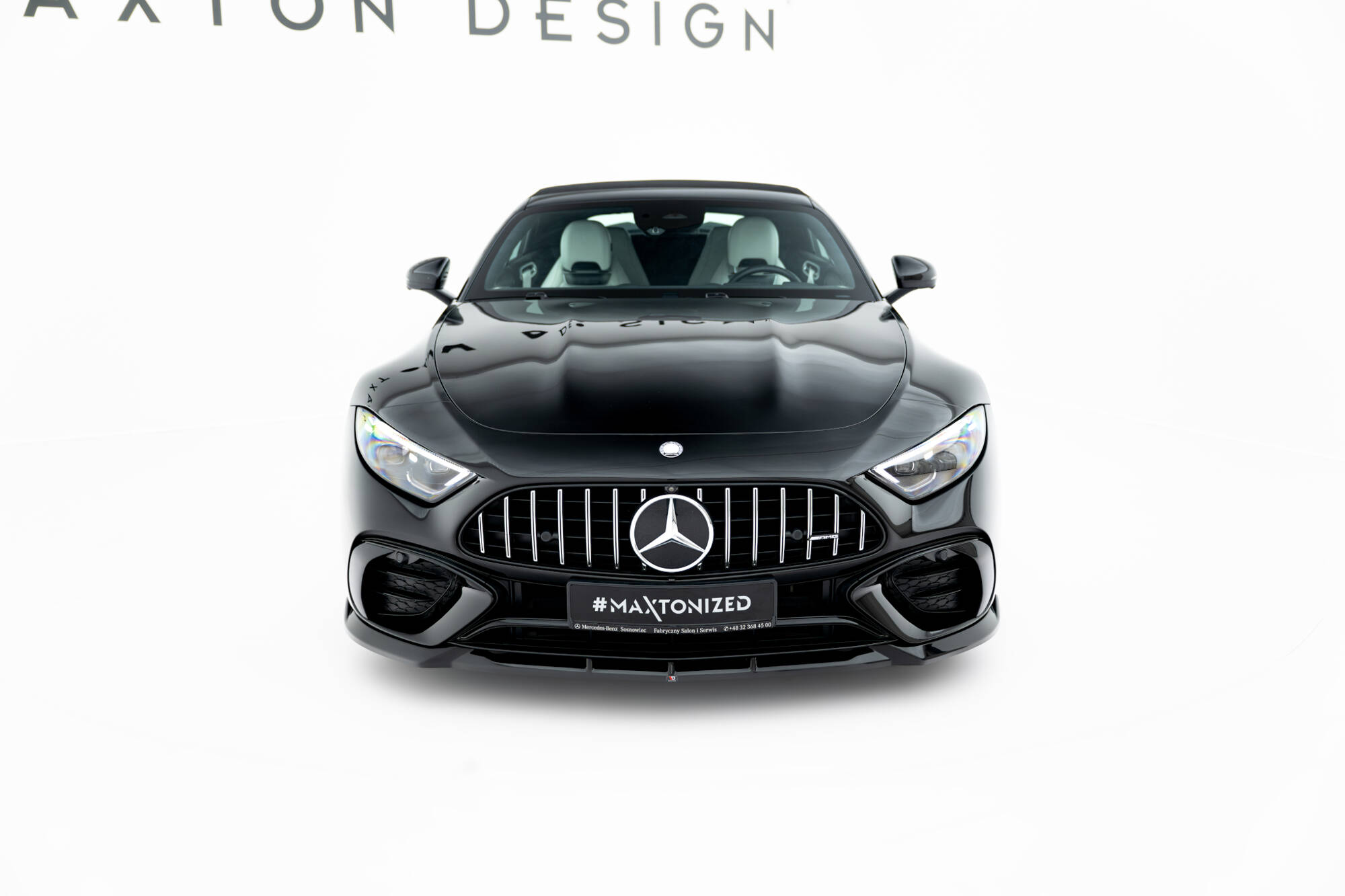 FRONT SPLITTER SUITABLE FOR MERCEDES-AMG SL 63 R232 – MAXTON DESIGN - 6