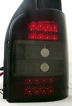 VW T5 03+ LED TAILLIGHTS SMOKE V1