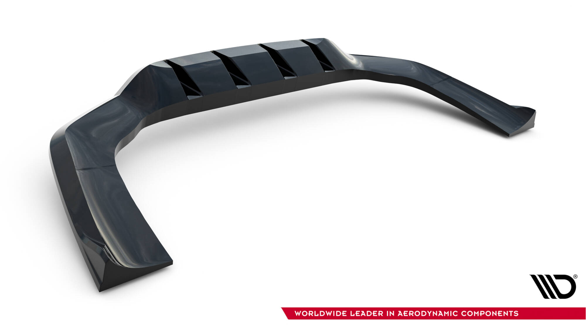 REAR SPLITTER (WITH VERTICAL BARS) SUITABLE FOR MERCEDES-AMG SL 63 R232 – MAXTON DESIGN - 4