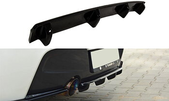 Central Rear Splitter (Vertical Bars) BMW 1 F20 / F21