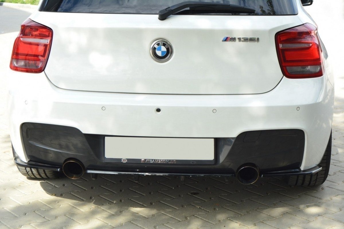 Central Rear Splitter (Vertical Bars) BMW 1 F20 / F21 - 4