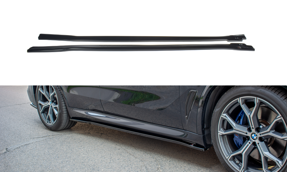 Side Skirts Diffusers BMW X5 M-Sport G05