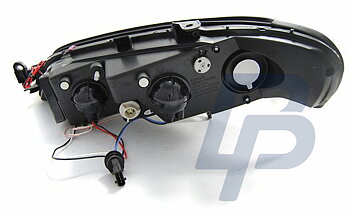 STRÅLKASTARE OPEL VECTRA B 99-03.02 ANGEL EYES CCFL KROMADE