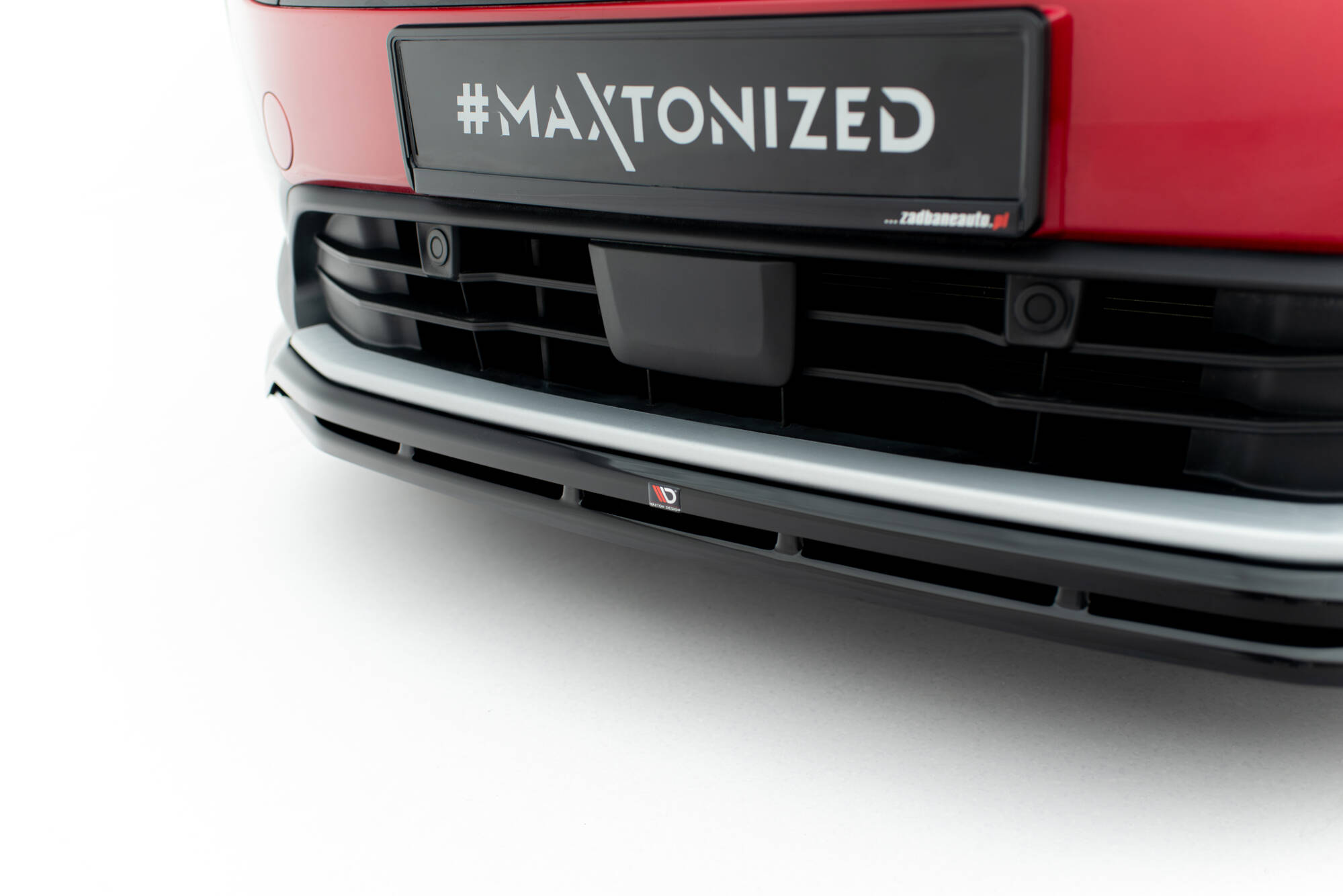 FRONT SPLITTER SUITABLE FOR FORD TOURNEO COURIER MK2 – MAXTON DESIGN - 2