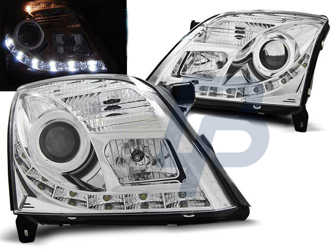 HEADLIGHTS OPEL VECTRA C 04.02-08.05 DAYLIGHT BLACK - 2