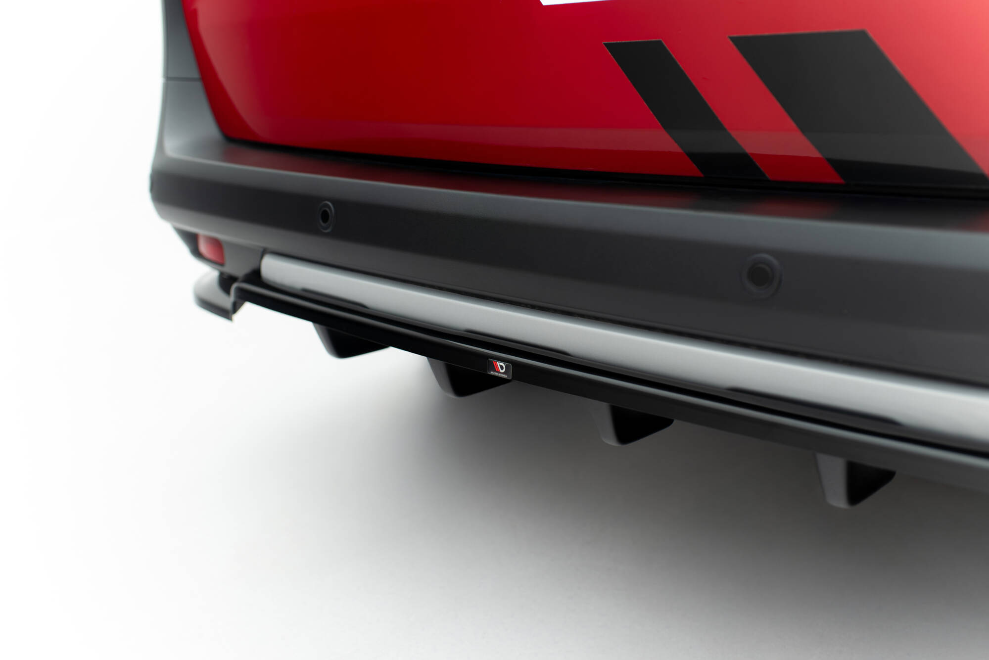REAR SPLITTER (WITH VERTICAL BARS) SUITABLE FOR FORD TOURNEO COURIER MK2 – MAXTON DESIGN - 5
